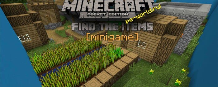 Превью для «КАРТА Find The Items: Generated Structures Edition [Minigame] | MINECRAFT POCKET EDITION 1.1.3.1»