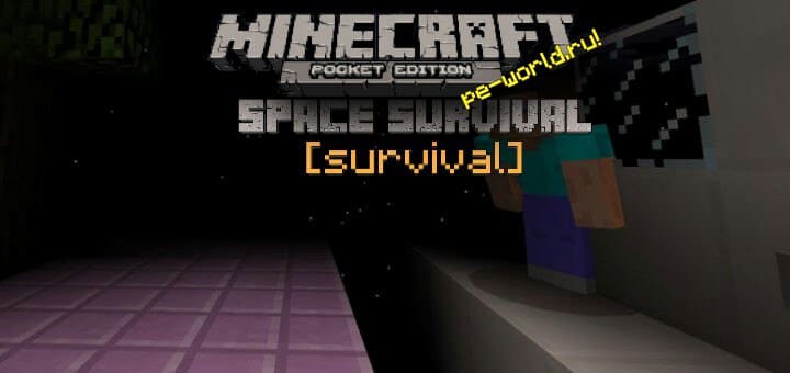 Превью для «КАРТА Space Survival [Minigame] [Survival] | MINECRAFT POCKET EDITION 1.1.3.1»