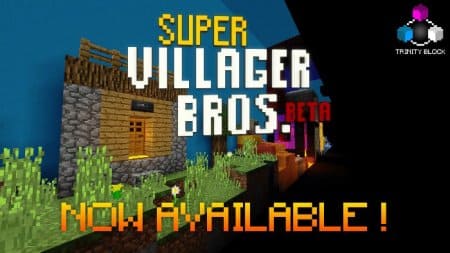 Превью для «Карта "Super Villager Bros" для Майнкрафт ПЕ [ЛУЧШИЕ КАРТЫ]»