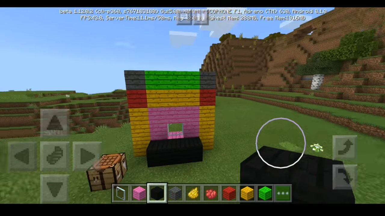Превью для «Мод: Разноцветные блоки в Minecraft 1.12»