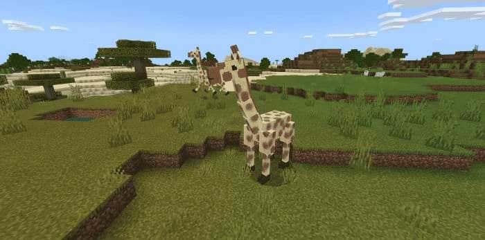 Жираф в Майнкрафт ПЕ
