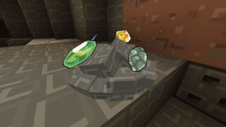 Пещерные Руды в Minecraft PE