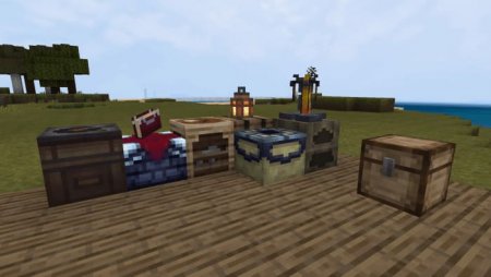 Текстура мебели в Minecraft PE