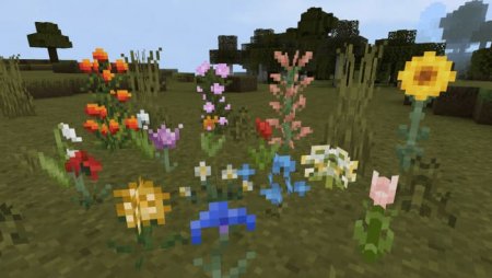 Текстура растений в Minecraft PE