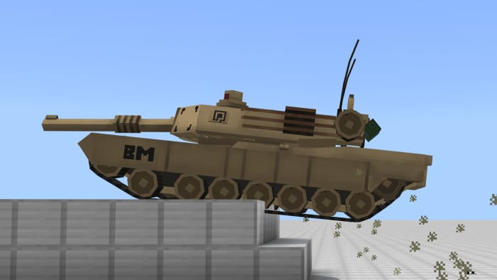 Превью для «Мод: Танк M1A2 Abrams [1.16+]»