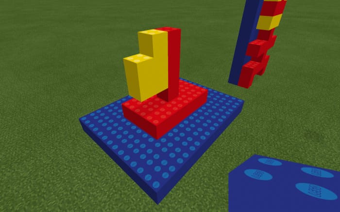 Постройки из Лего в Майнкрафт ПЕ