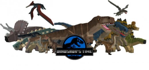 Динозавры в Майнкрафт ПЕ