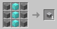 Крафт блока клонирования в Minecraft PE