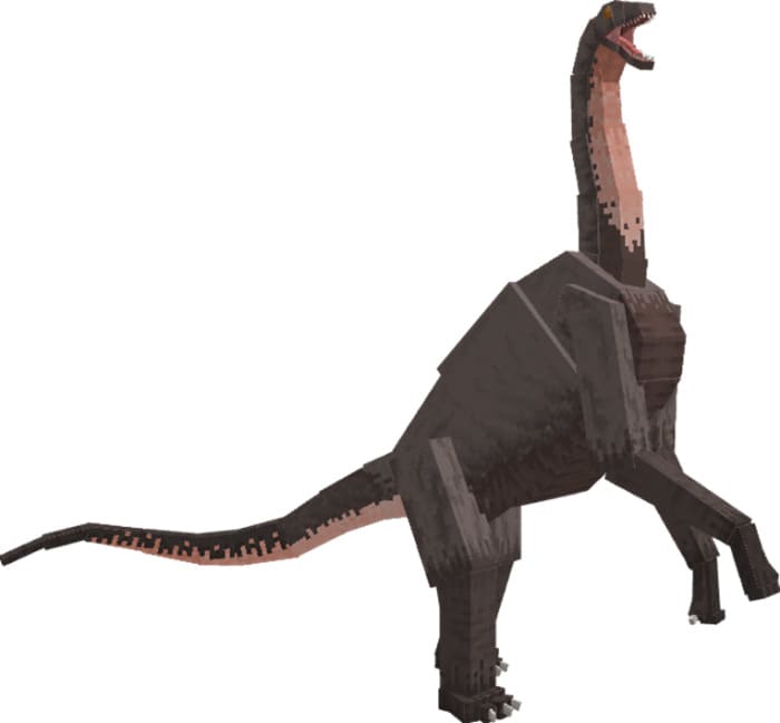 Atlasaurus Imelakei в Майнкрафт ПЕ (Бедрок)