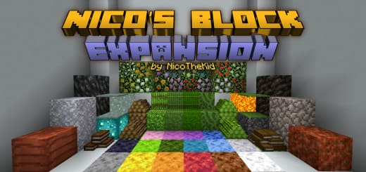 Скачать Мод на Nico's Block Expansion для Minecraft PE (Bedrock)