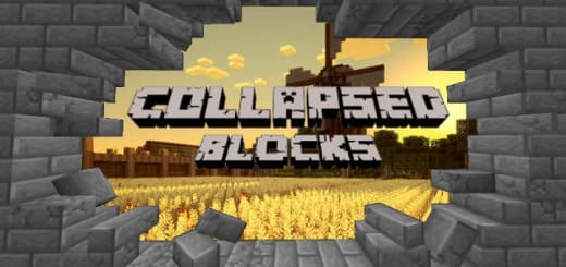 Скачать Мод на Collapsed Blocks для Minecraft