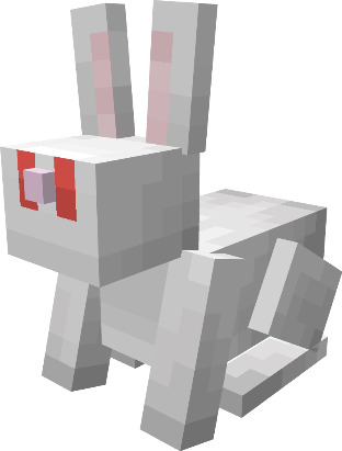 Кролик убийца в Майнкрафт ПЕ (Бедрок)