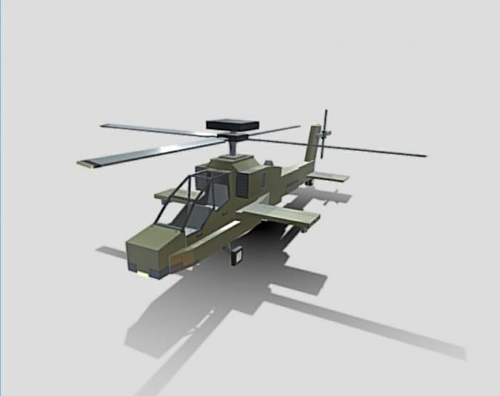 Превью для «Мод: Вертолет AH-64 [1.19+]»