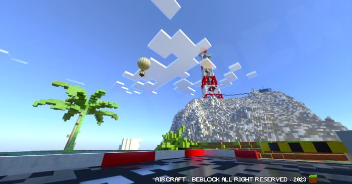 Воздушный шар в Minecraft PE (Bedrock)