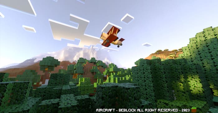 Самолеты в Minecraft PE (Bedrock)