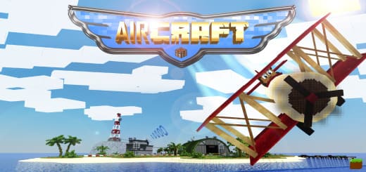 Превью для «Мод: AirCraft [1.19; 1.20+]»