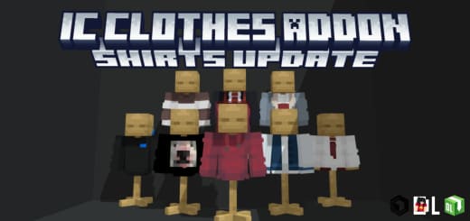 Скачать Мод на IC Clothes для Minecraft PE (Bedrock Edition)