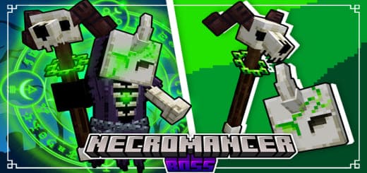 Скачать Мод на Necromancer Boss в Minecraft PE (Bedrock)