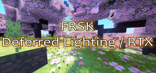 Скачать Шейдеры на FRSK Deferred Lighting/ RTX в Minecraft PE (Bedrock)