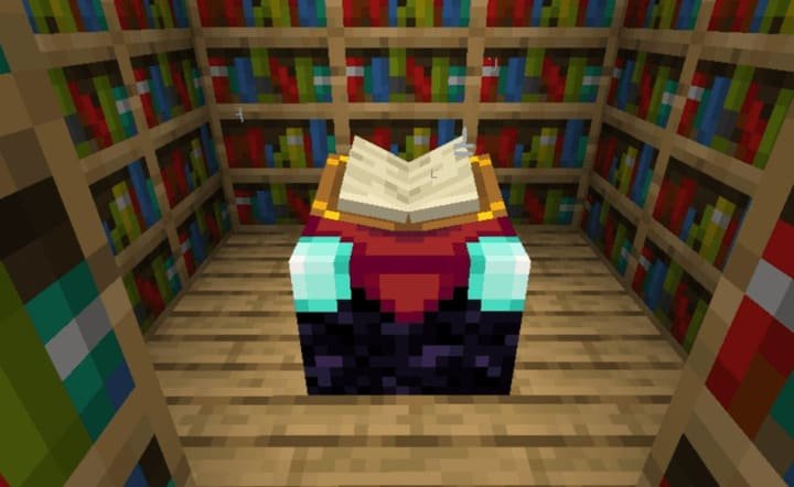 Перенос зачарований в Minecraft PE (Bedrock)