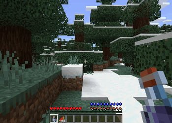 Шкала жажды в Minecraft PE (Bedrock)