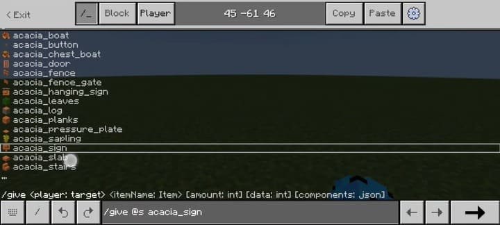 Функции Quick Chat в Minecraft PE (Bedrock)