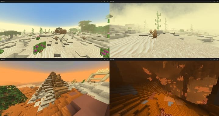 Новые структуры и пещеры в Minecraft PE (Бедрок)