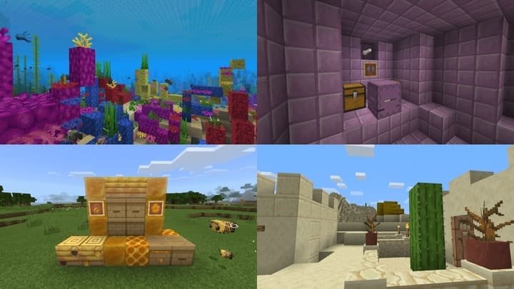 Текстуры MultiPixel в Minecraft PE (Bedrock)