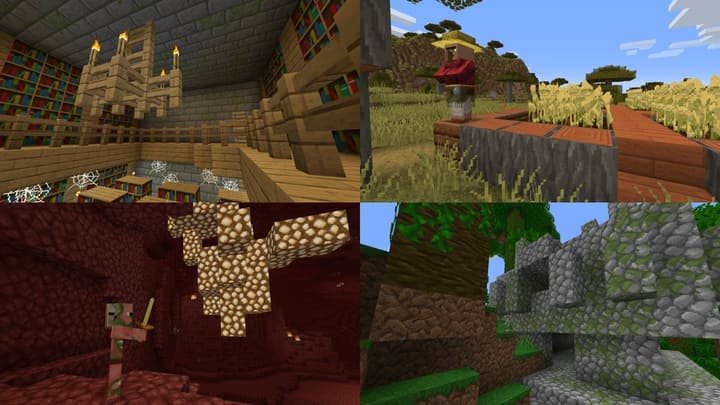 Графические улучшения MultiPixel в Майнкрафт ПЕ (Бедрок)