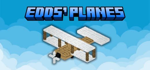 Превью для «Мод: Самолет 3D [1.21+]»