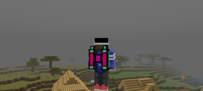 Реактивный ранец в Minecraft PE (Bedrock)