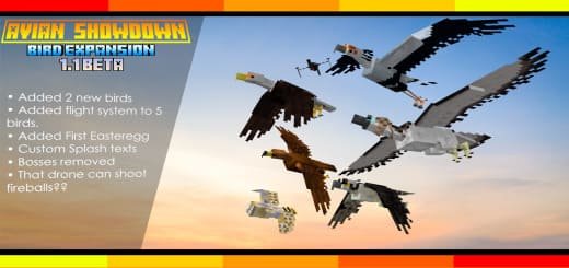 Превью для «Мод: Птицы [1.21+]»