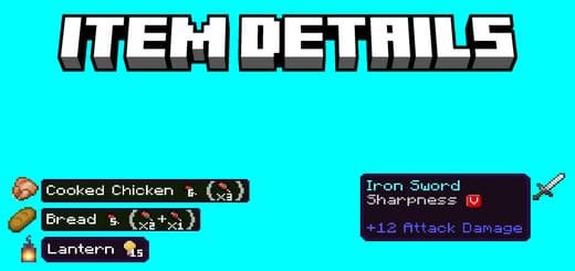 Превью для «Текстуры: Описание предметов [1.21+]»