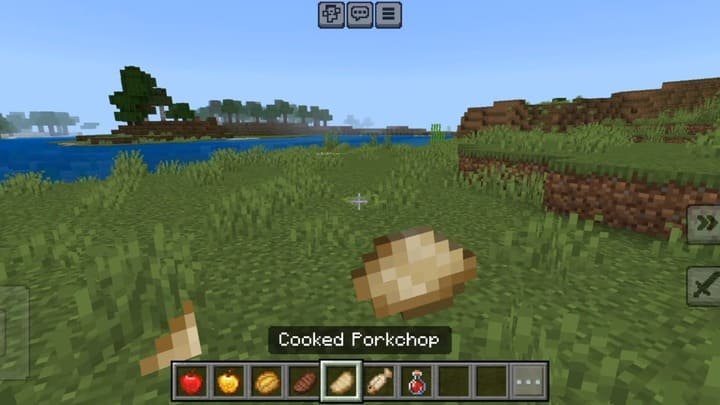 Анимация еды на сервере Dygers в Minecraft PE (Bedrock)