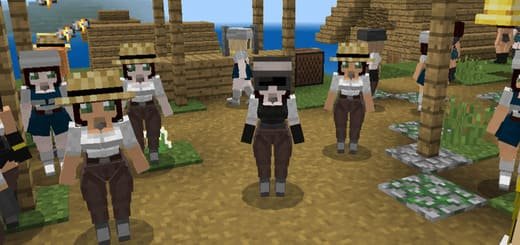 Превью для «Текстуры: Все жители девушки [1.21+]»