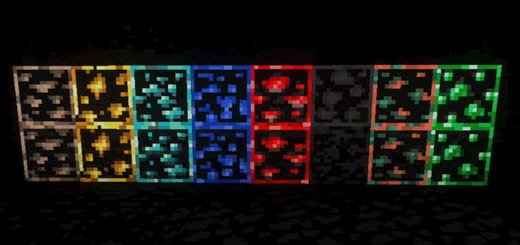 Превью для «Текстуры: Анимация руд [1.21+]»