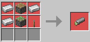 Рецепт крафта руки клешни для дальнего строительства в Майнкрафт ПЕ (Бедрок)