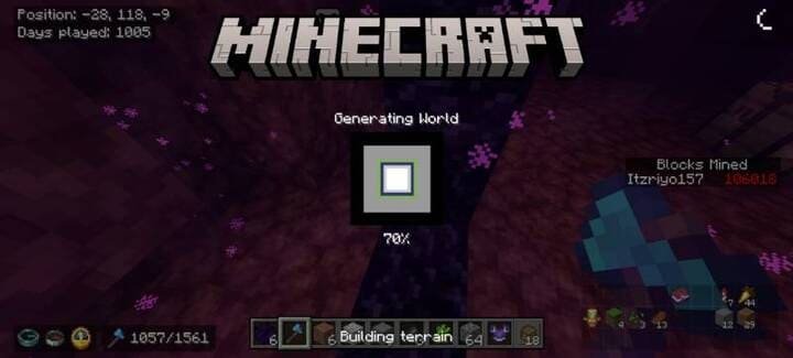 Интерфейс Déesse UI Pack в Minecraft PE (Бедрок)