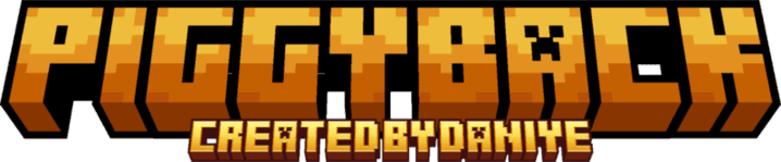 Логотип мода Piggyback для Minecraft PE (Bedrock)
