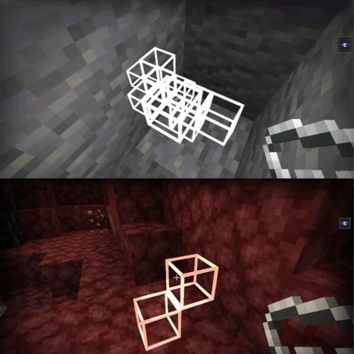 Амулеты для поиска руды из Ore Amulets в Minecraft PE (Бедрок)
