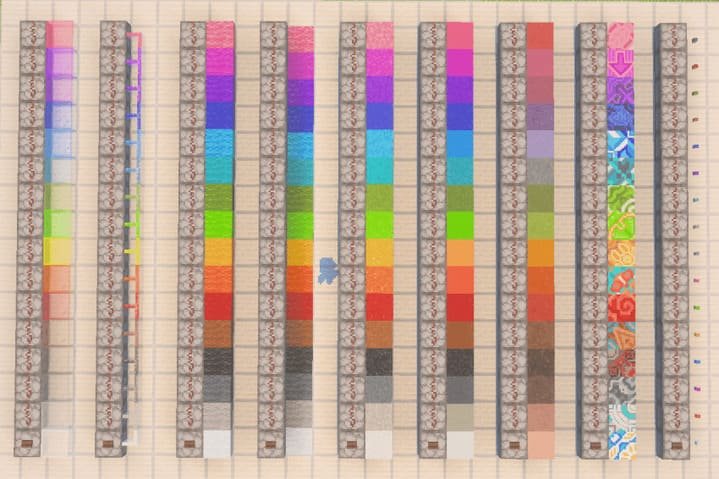 Раздатчики ставят блоки с аддоном Улучшенный раздатчик для Майнкрафт ПЕ (Бедрок)