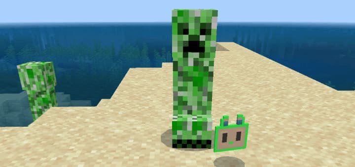 Мод на Лабубу с мобов в Майнкрафт ПЕ (Бедрок)