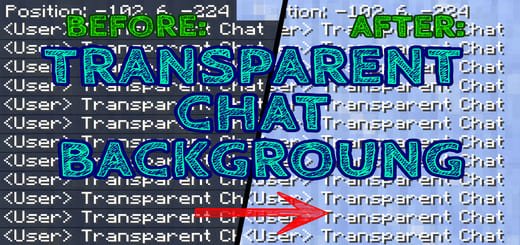 Превью для «Текстуры: Прозрачный чат [1.21+]»