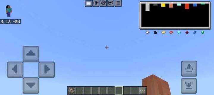 Пример работы визуализатора руд в Minecraft PE (Bedrock)