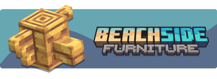 Логотип мода Beachside Furniture для Minecraft PE (Bedrock)