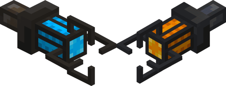 Виды Грави Пушек в Minecraft PE (Bedrock)