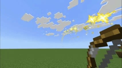 Новые эффекты частиц от стрел в Minecraft PE (Bedrock)