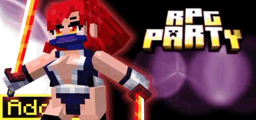 Мод РПГ Пати для Майнкрафт ПЕ (Бедрок)