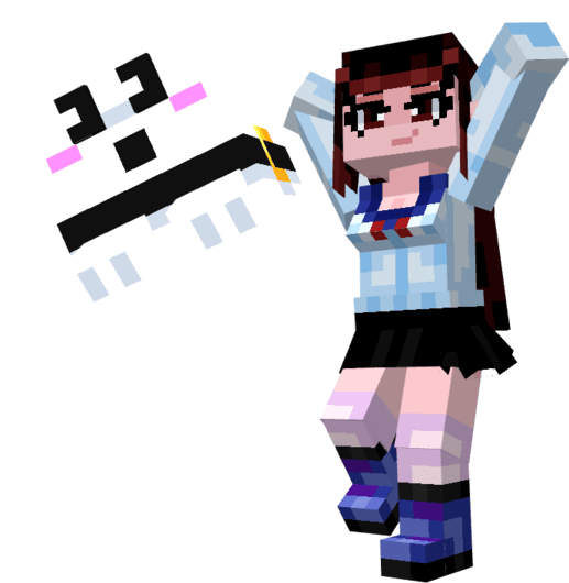 Призрачный маг из мода РПГ Пати в Minecraft PE (Bedrock)