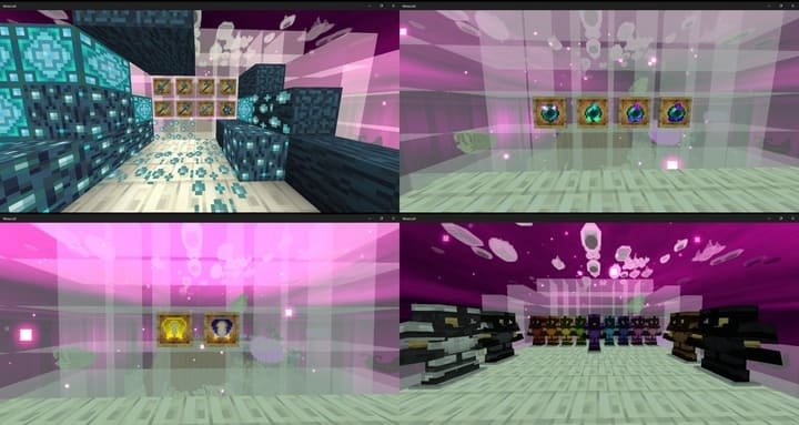 Новые предметы и руды в моде для Minecraft PE (Bedrock)